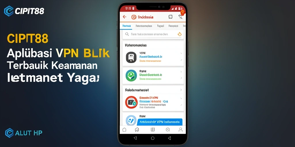 Antarmuka pengguna CIPIT88 yang intuitif dan mudah digunakan.