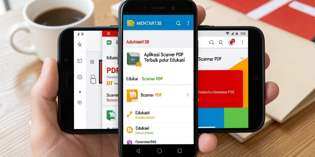 Tampilan antarmuka MENTARI138 yang sederhana dan fungsional untuk Scanner PDF.