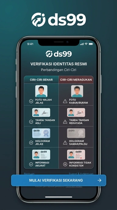 Tampilan kanal resmi ds99